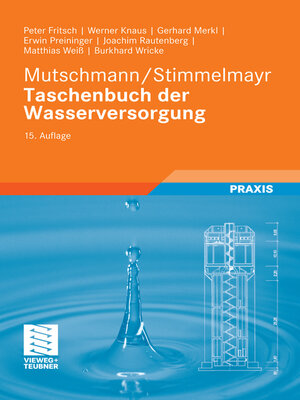 cover image of Mutschmann/Stimmelmayr Taschenbuch der Wasserversorgung